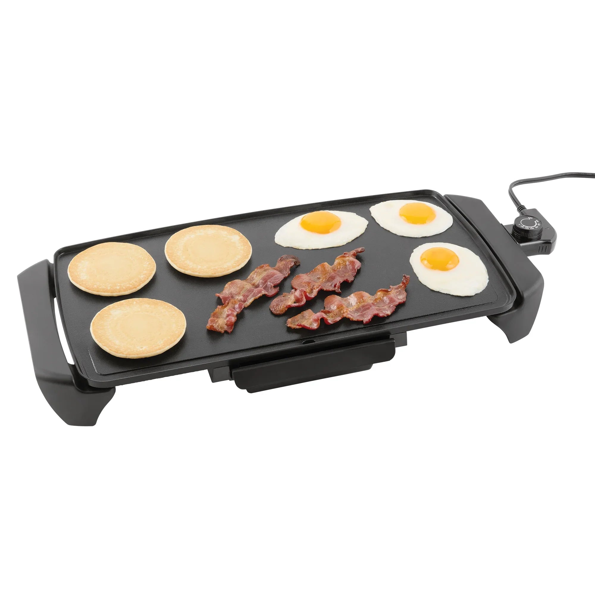 Mainstays 20” Electric Griddle - Non-Stick, Temperature Control,1500 W,Ceramic Coating